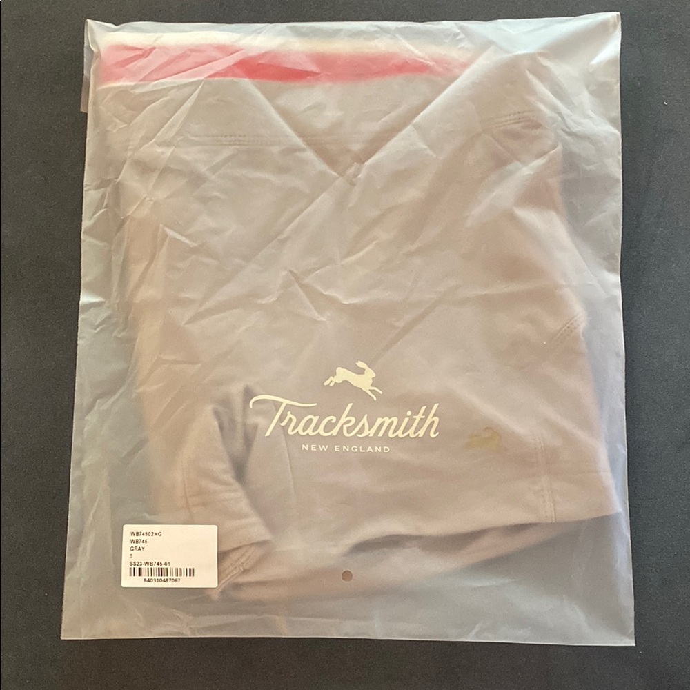 Tracksmith NWT Size Small Grey Lane 5 Shorts